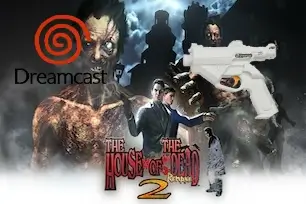 Dreamcast Guide – 5 Underrated Sega Light Gun Games House of the Dead 2 gameplay screenshot – light gun shooter for Sega Dreamcast